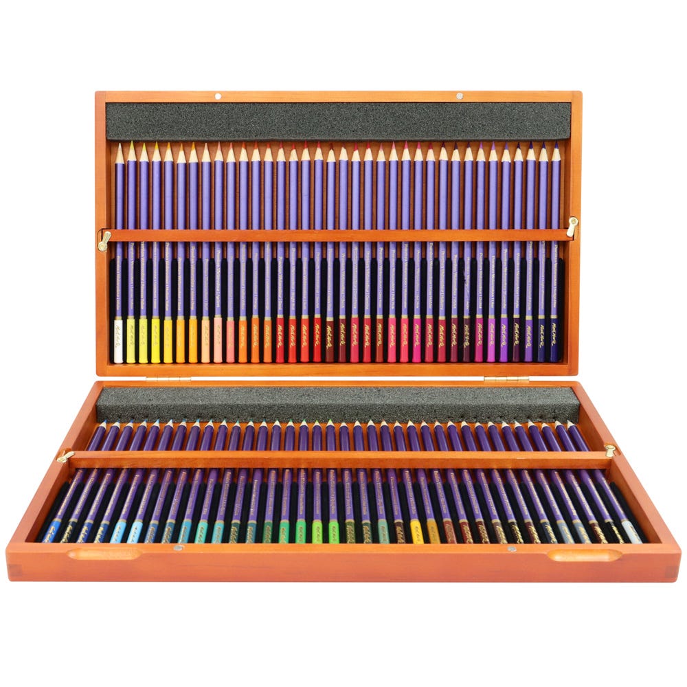 72pc Mont Marte Watercolour Pencil Set