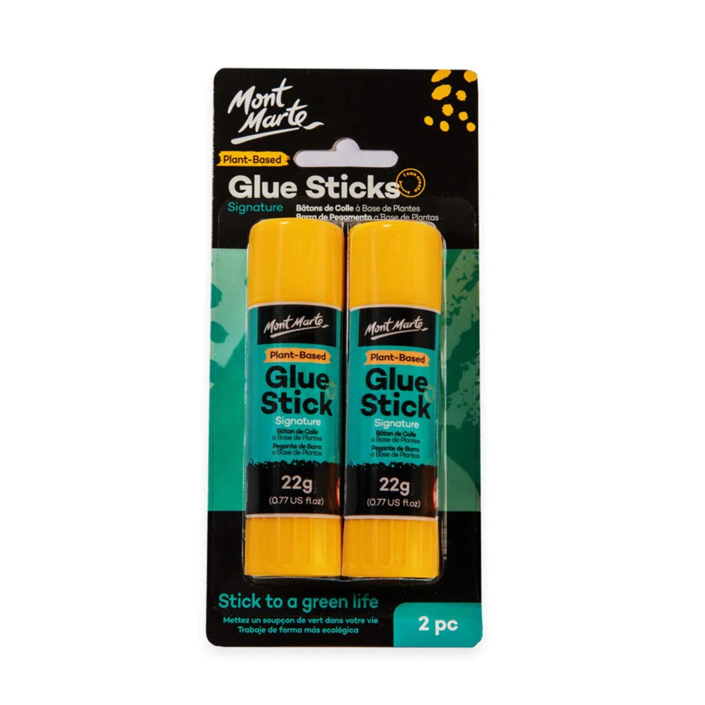 Plant Based Glue Stick 2pc (22g)